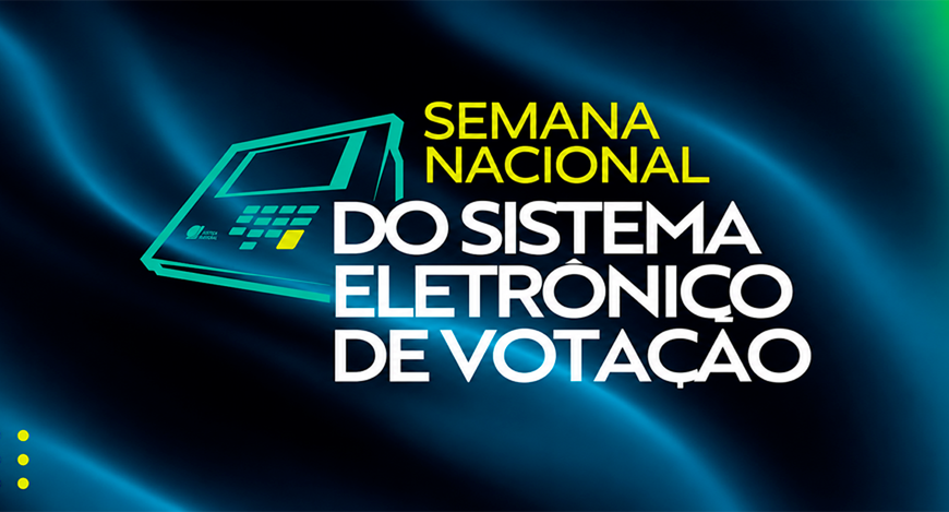 Programação inclui demonstrações da urna eletrônica e palestra sobre combate à desinformação