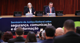 Ministra Cármen Lúcia alerta para efeitos danosos da desinformação nas eleições