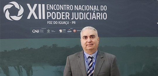 Corregedor Regional Eleitoral participa de Encontro Nacional do CNJ em Foz do Iguaçu/PR
