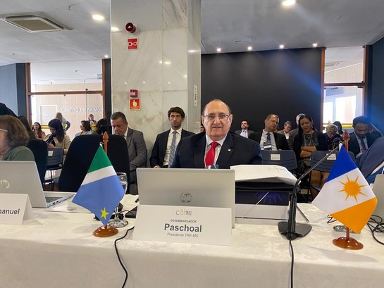 Des. Paschoal Carmello Leandro participa da 81ª edição do Coptrel Evento teve lugar na sede do TRE-DF, em Brasília