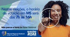 O fuso horário para a votação será um só em todo o país, o de Brasília