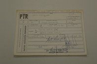 Ficha de filiação partidária utilizada por eleitores em 21/07/1989