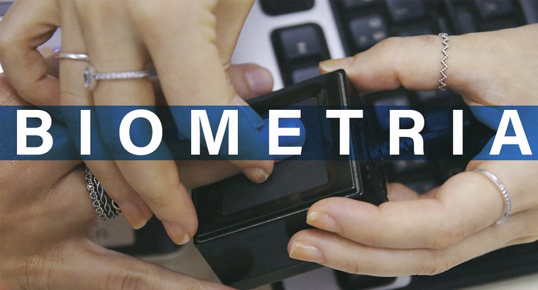 Imagem biometria leitor biométrico Leitor biométrico