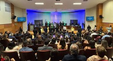 A solenidade aconteceu no Plenário do TRE-MS