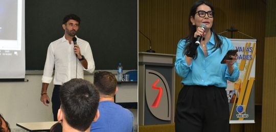 Mais de 250 acadêmicos participam do projeto “TRE vai às universidades” Palestras foram proferidas na UCDB e na Uniderp