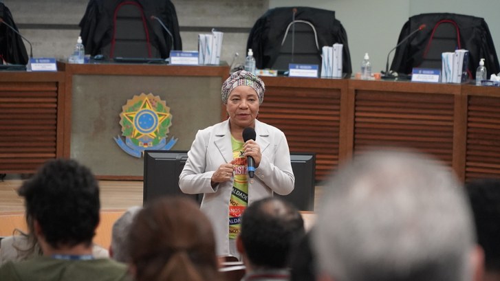 Palestra sobre racismo estrutural reuniu cerca de 130 pessoas Evento reuniu servidores e colaboradores do TRE-MS e do TJMS