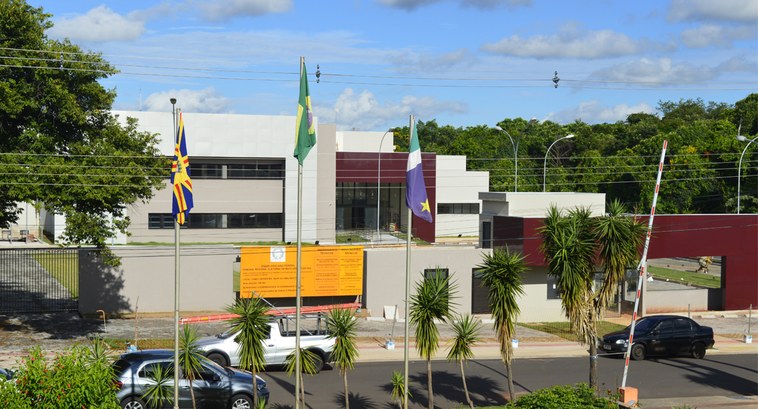Prédio do Arquivo Central do TRE-MS Prédio onde serão instalados o depósito de urnas, almoxarifado e arquivo central recebe "Selo A"...