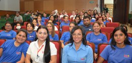 Evento contou com dinâmicas e também com um especial café da manhã