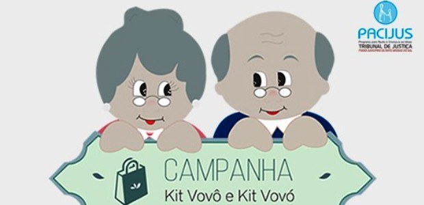 TRE-MS kit Vovô e Vovó TRE-MS participa da campaha kit Vovô e Vovó