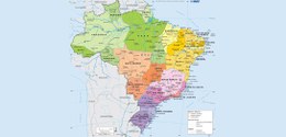 TRE-MS Mapa do brasil IBGE