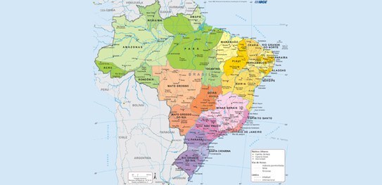 TRE-MS Mapa do brasil IBGE TRE-MS Mapa do brasil IBGE
