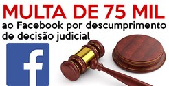 TRE-MS multa facebook em R$ 75 mil