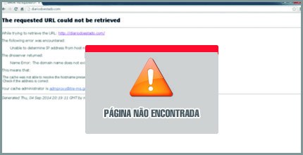TRE-MS página não encontrada 2 Justiça bloqueia site jornalístico