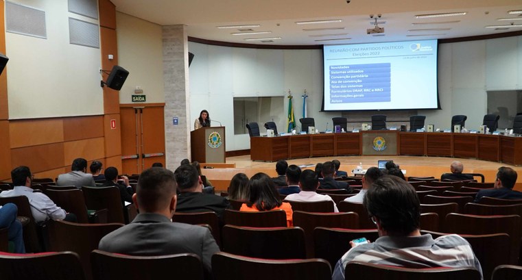 Atividade faz parte da agenda de divulgação de informações sobre prestação de contas de campanha...