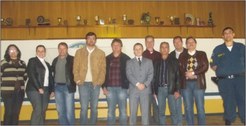 Juiz eleitoral de Sete Quedas e Paranhos(MS) com candidatos à eleição de 2012.