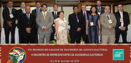 VIII Encontro do Colégio de Ouvidores e Representante da Ouvidoria da Justiça Eleitoral em Belem-PA