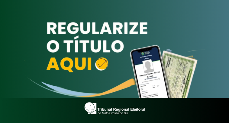 Acesse os serviços eleitorais aqui TRE-MS oferece atendimento presencial e on-line para emissão, regularização e atualização do tít...