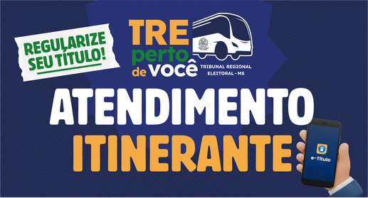 Atendimento itinerante TRE-MS 2025