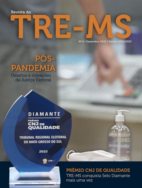 Capa Revista do TRE-MS VI 2021-2023