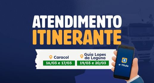 A ação acontece entre os dias 16 a 20 de março