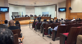 As sessões serão realizadas nos dias 24 e 25 de novembro no plenário do Tribunal