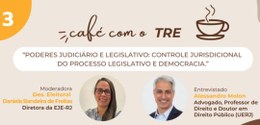 Evento debaterá o tema: “Poderes Judiciário e Legislativo: controle jurisdicional do processo le...