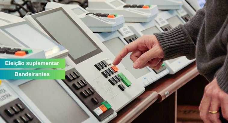 Eleição Suplementar em Bandeirantes ocorre neste domingo (6) Ao todo, 6.948 eleitores estão aptos a votar no município
