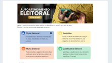 Serviços eleitorais estão disponíveis on-line