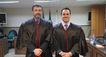 Cerimônia foi realizada na última quarta-feira (8), no gabinete da Presidência do Tribunal