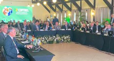 A programação da manhã desta sexta-feira (6) do 88º Encontro do Colégio de Presidentes dos Tribu...