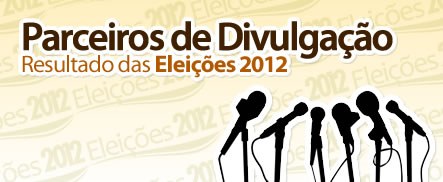 Parceiros de divulgação - Resultados das eleições 2012