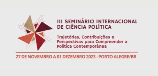 Seminário da UFGRS aborda "O Futuro da Ciência Política no Séc. XXI" O evento tem por objetivo debater os principais desafios das democracias contemporâneas