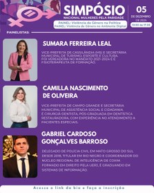 Encontro promove debates sobre violência de gênero na política e no ambiente digital no Parque d...