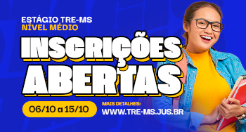 Interessados devem realizar a inscrição até o próximo dia 15 de outubro