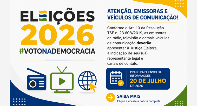 TRE-MS convoca veículos de comunicação para atualização de cadastro