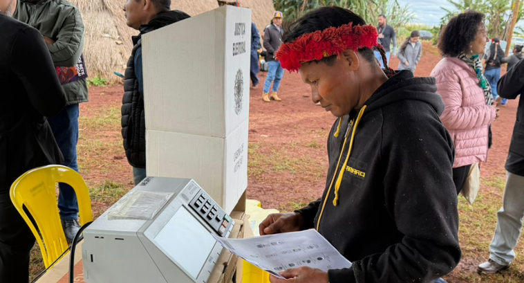 TRE-MS participa de ação do CNJ em comunidade indígena de Rio Brilhante