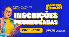 Interessados devem realizar a inscrição até o próximo dia 17 de outubro