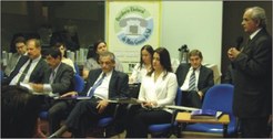 Reunião de integrantes do TRE-MS com juízes eleitorais e chefes de cartório do interior, no plen...