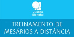 Imagem para ilustra o EAD - treinamento de mesários a distância em 2014