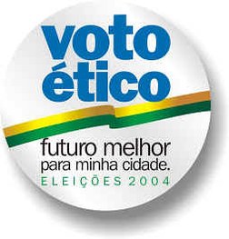 Logomarca da Campanha Institucional Voto Ético